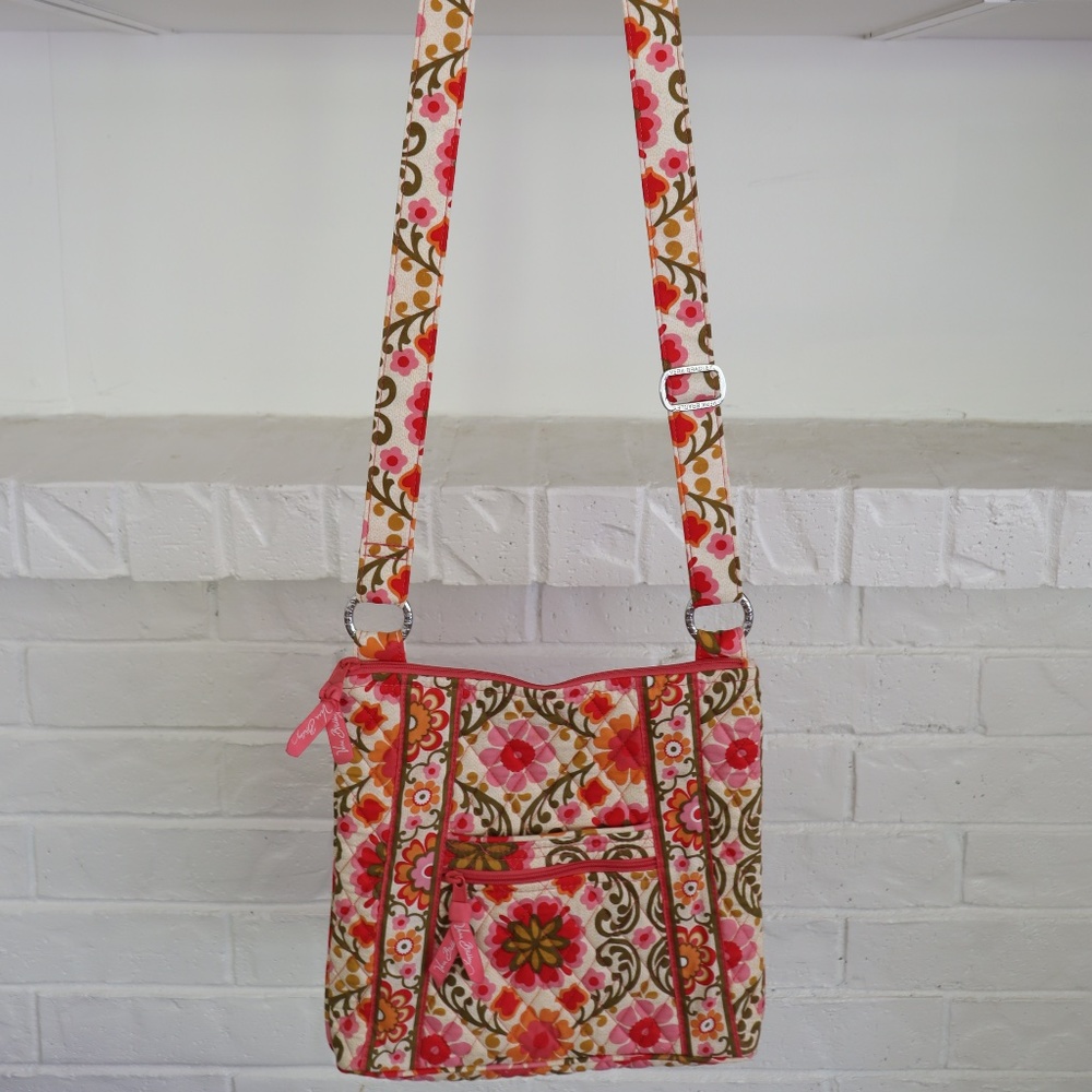 Vera Bradley Cute Crossbody Pocket Folkloric Purse